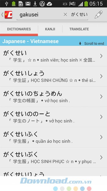 Từ điển Nhật Việt