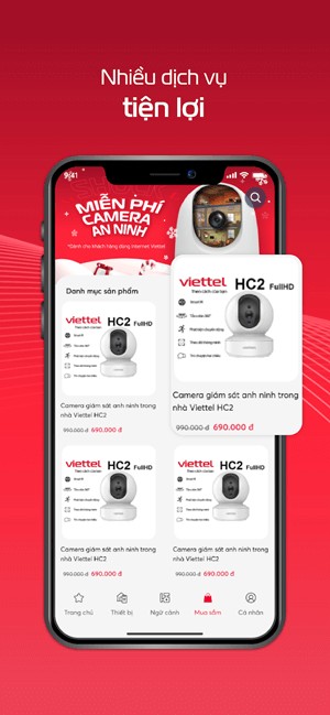 Nhiều dịch vụ tiện lợi