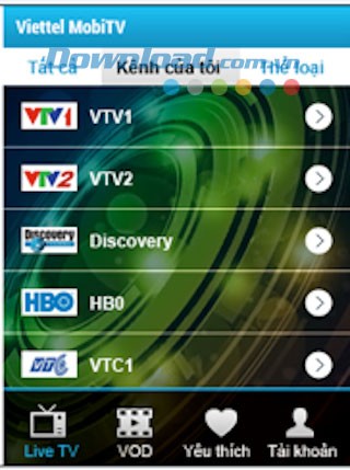Viettel MobiTV for Android