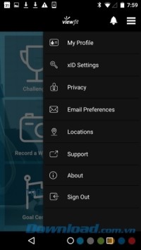 Bảng điều khiển ViewFit cho Android