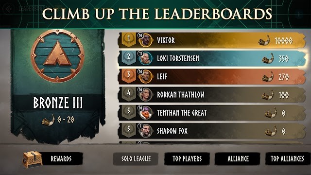 Leo lên các bảng xếp hạng và thống trị thế giới Viking