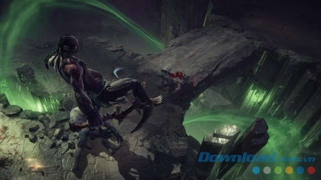 Chiến đấu với những tên trùm to lớn có sức mạnh khủng khiếp trong game nhập vai hành động phiêu lưu Vikings - Wolves of Midgard cho máy tính