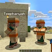 Villager Names Mod - Mod Đặt Tên Dân Làng Minecraft