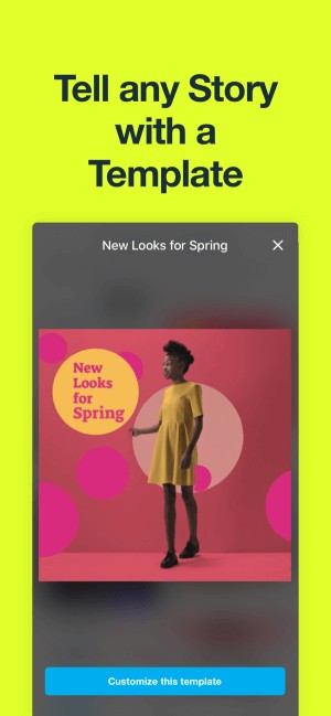 Tạo ra câu chuyện của bạn từ một template