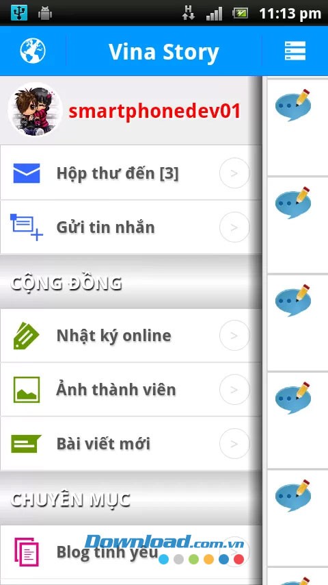 Vina Story for Android