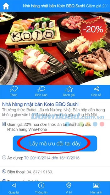Lấy mã ưu đãi để nhận phần thưởng