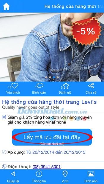 Lấy mã ưu đãi để đổi quà tặng của VinaPhone Plus