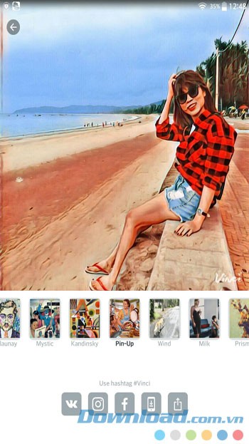 Nhiều bộ lọc khác nhau cho bạn tha hồ chỉnh ảnh