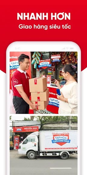 Ứng dụng VinShop cho Android