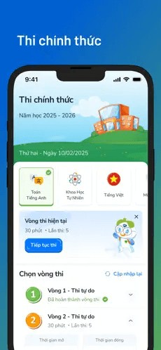 Thi chính thức