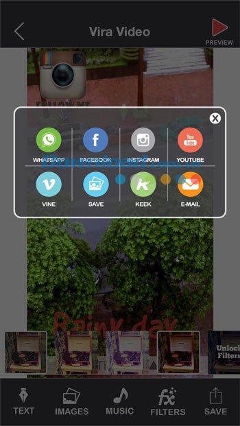 Chia sẻ video trên mạng xã hội