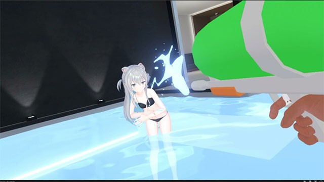 Tương tác và xem phản ứng của bạn gái ảo trước mọi hành động của bạn