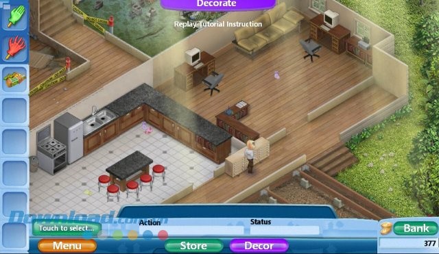 Giao diện game Virtual Families 2