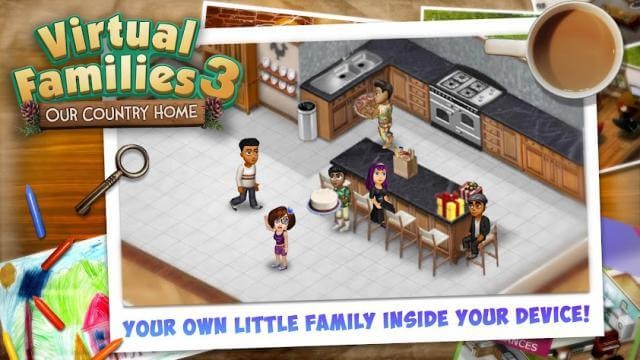 Xây dựng gia đình ảo của bạn trong game Virtual Families 3