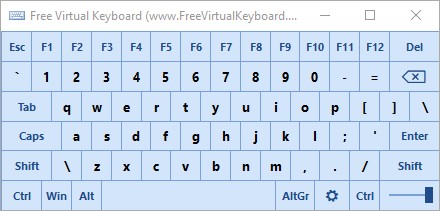 Free Virtual Keyboard - Phần mềm bàn phím ảo đa ngôn ngữ miễn phí