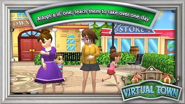Virtual Town là game mô phỏng xây dựng thị trấn ảo