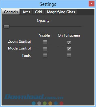 Các thiết lập cài đặt
