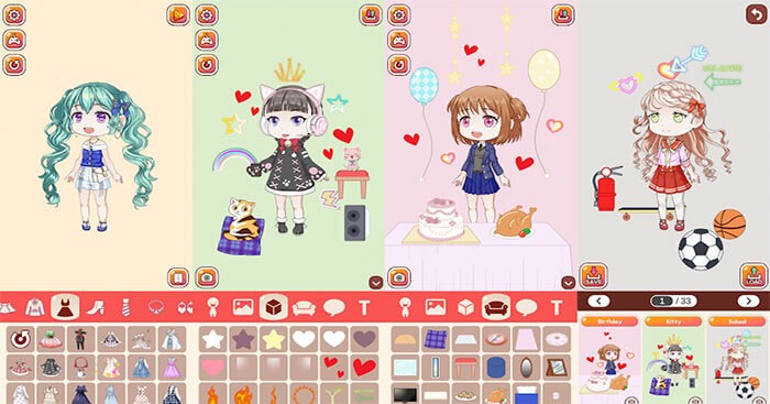 Vô số phong cách khác nhau mà bạn có thể thiết kế cho búp bê của mình