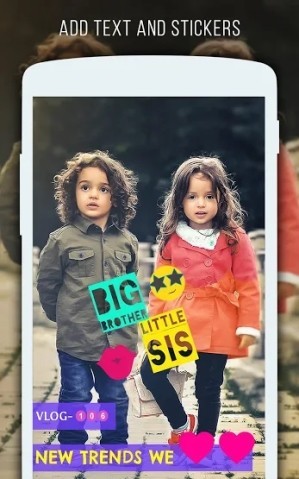 Thêm chữ và nhãn dán lên video