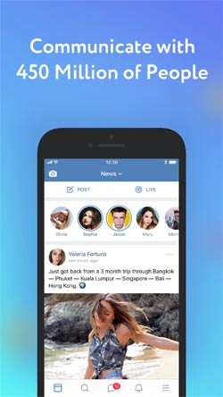 Trò chuyện với hơn 450 triệu người