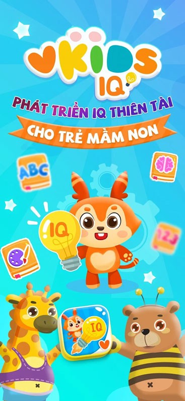 Ứng dụng phát triển tư duy cho bé