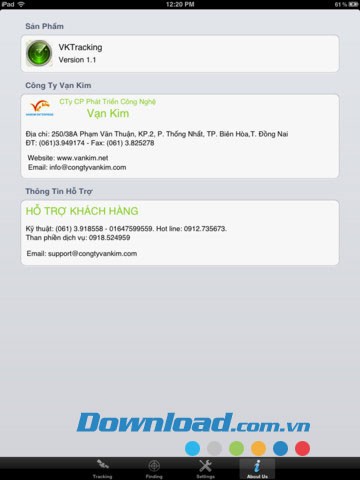 VKTracking HD for iPad