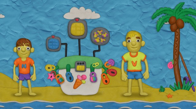 Giúp Vlad và Niki tìm chòa khóa để mở hộp bánh quy trong game Vlad & Niki 12 Locks