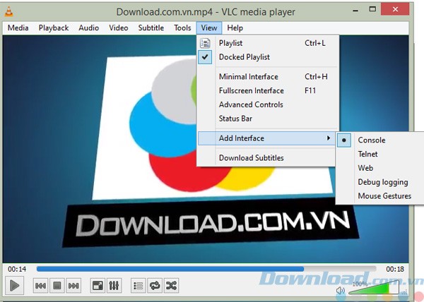 Thay đổi giao diện của VLC Media Player Portable