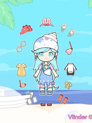 Vlinder Gacha là game thời trang búp bê ấn tượng