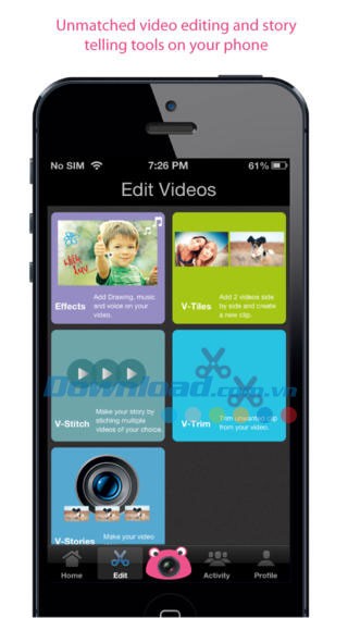 Vliv VideoFun Editor cho iOS