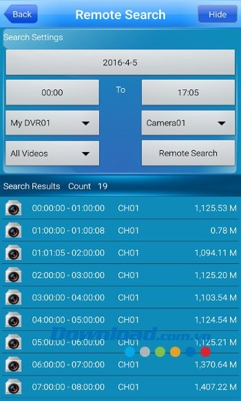 Xem các video đã lưu