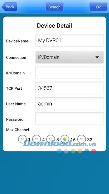 Cài đặt kết nối điện thoại với Camera