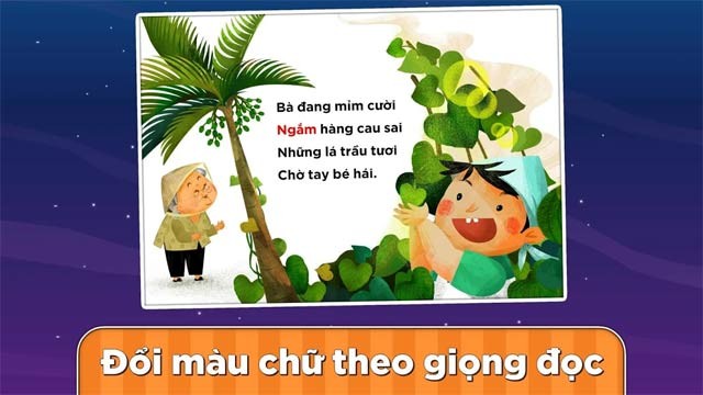 Đổi màu chữ theo giọng đọc