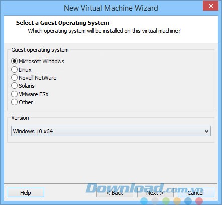 Tạo máy ảo mới