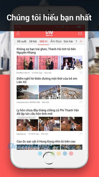 Đọc báo theo sở thích