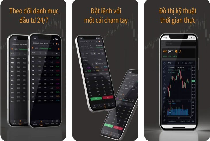 Ứng dụng giao dịch chứng khoán Vndirect cho iOS