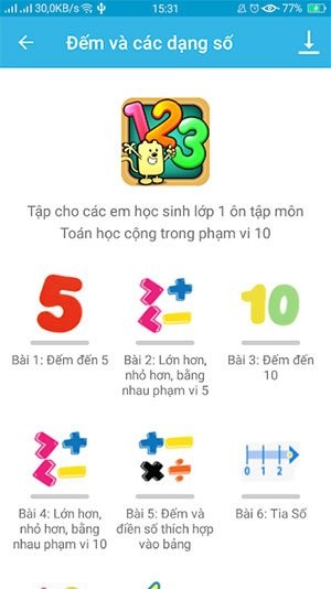 Bài toán chi tiết