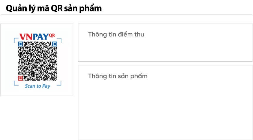 Hỗ trợ tạo mã QR sản phẩm đã tạo tại hệ thống