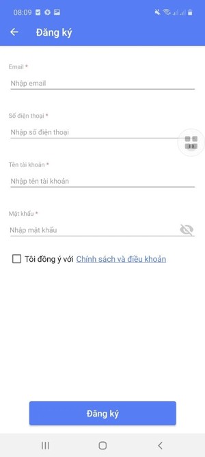 Đăng ký tài khoản