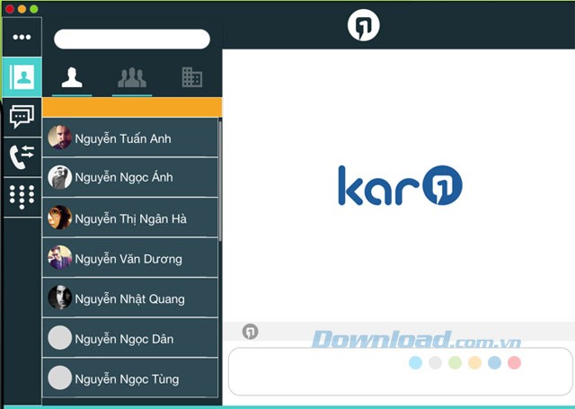 Giao diện VNPT Karo