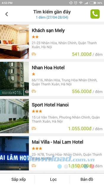 Tìm kiếm gần đây