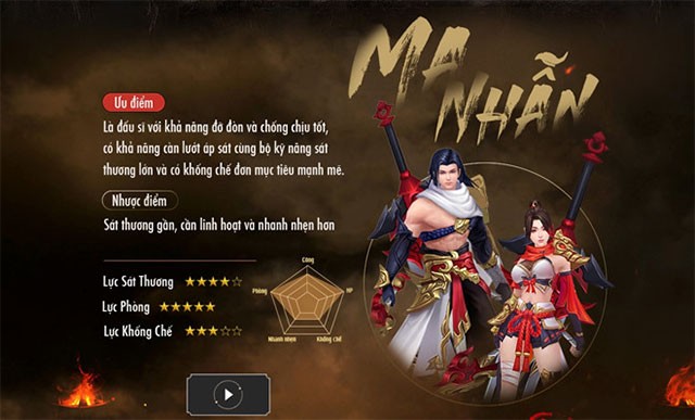 Môn phái Ma nhẫn trên Võ Hồn Chiến