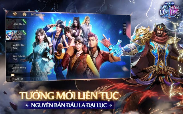 Tướng mới liên tục – nguyên bản Đấu La Đại Lục