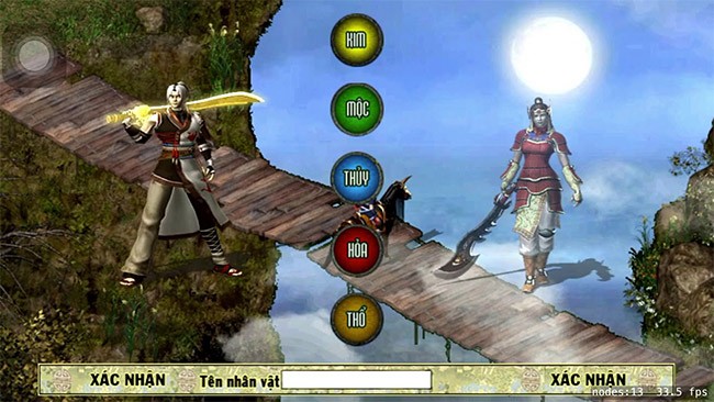 Game nhập vai kiếm hiệp cho iPhone