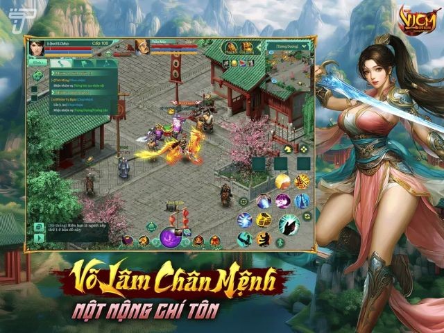 Lối chơi MMORPG tiên kiếm hiệp mang đậm chất cày cuốc kinh điển