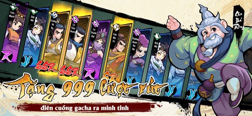 Tặng 999 lượt rút, điên cuồng gacha ra minh tinh