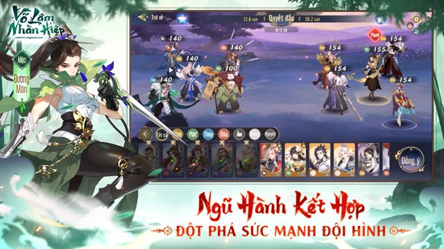 Võ Lâm Nhàn Hiệp - Game chiến thuật thẻ tướng