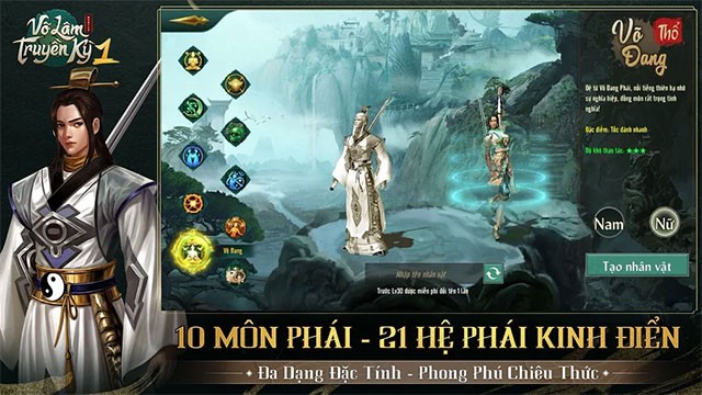 Tải game Võ Lâm Truyền Kỳ 1 Mobile