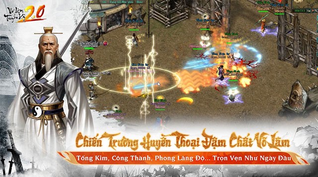 Chiến trường huyền thoại đậm chết võ lâm