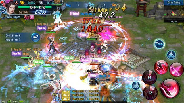 Download Võ lâm truyền kỳ Mobile cho Android - Game kiếm hiệp nhập vai trên mobile.